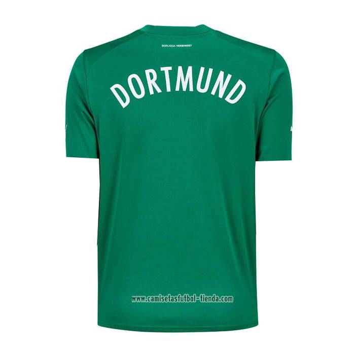 Camiseta Borussia Dortmund Portero 2022 2023 Verde